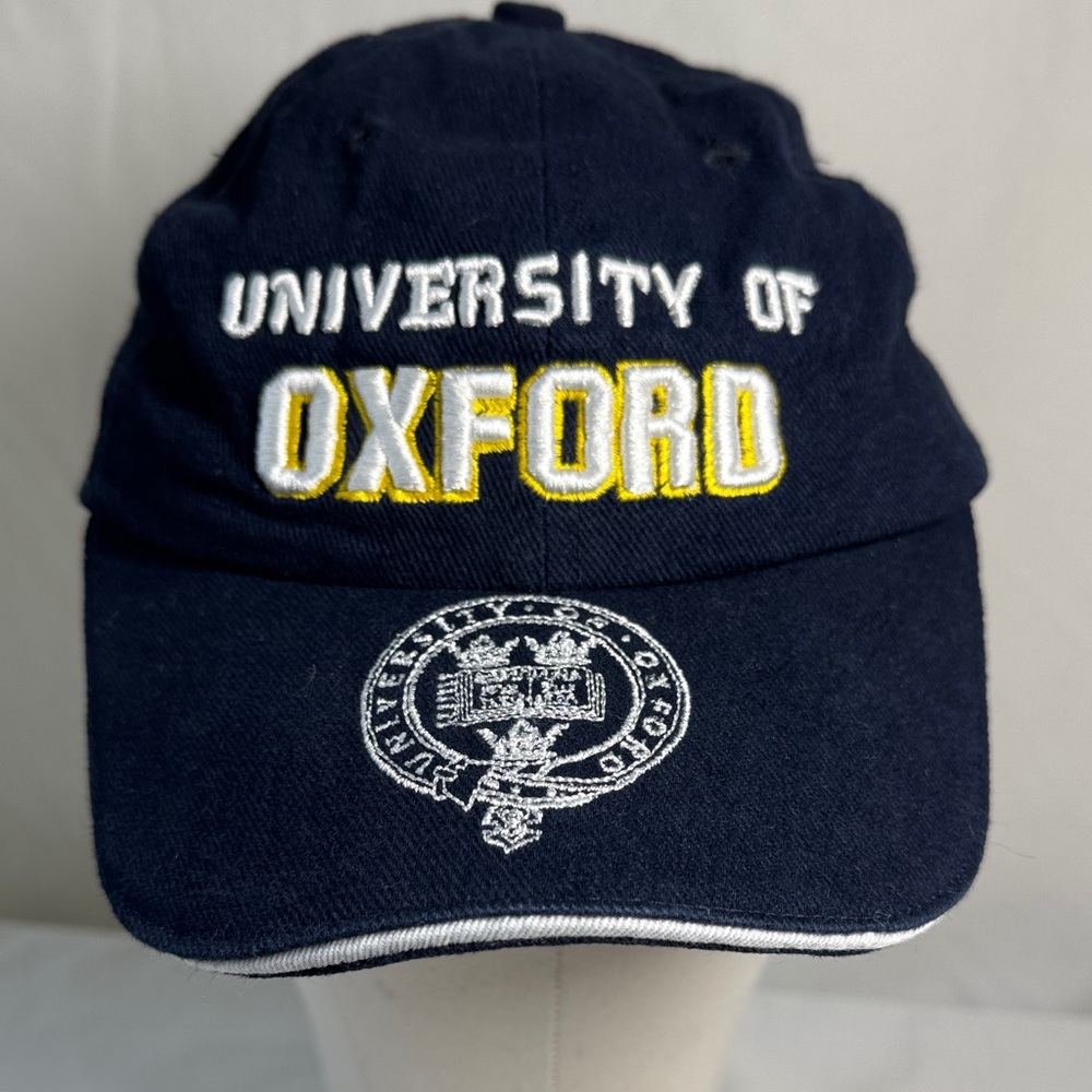 University of Oxford Collection Navy Logo Cap